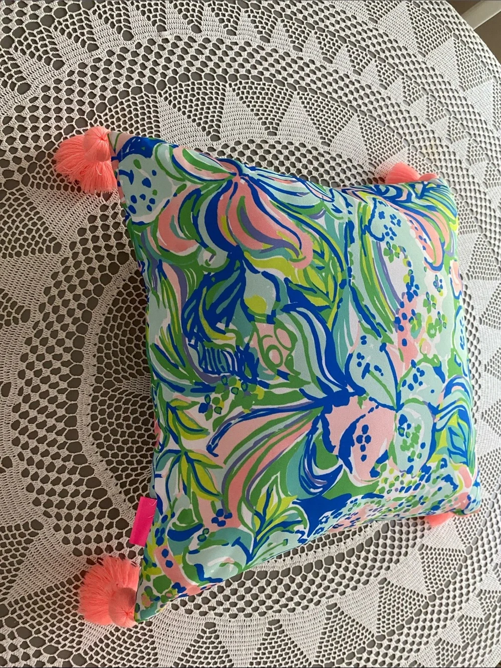 Lilly Pulitzer pillow
